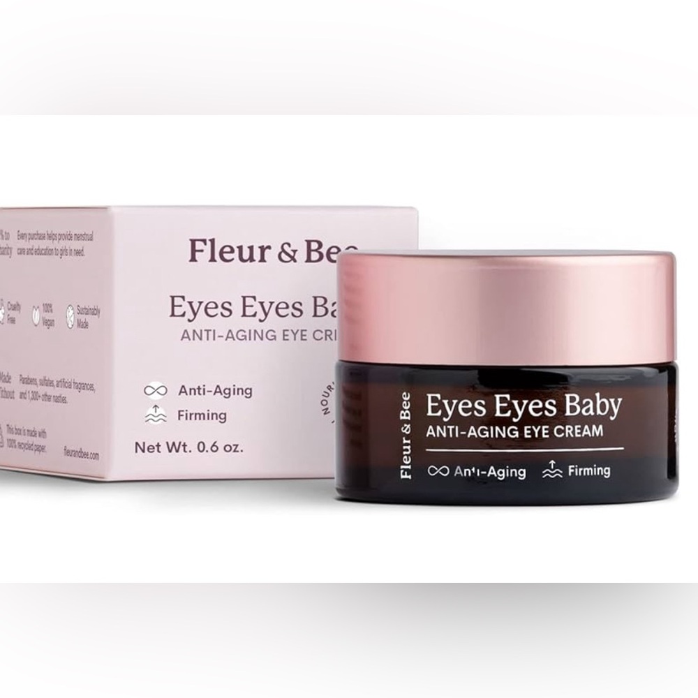 Fleur & Bees Anti Aging Vitamin C Eye Firming Brightening & Wrinkle Cream